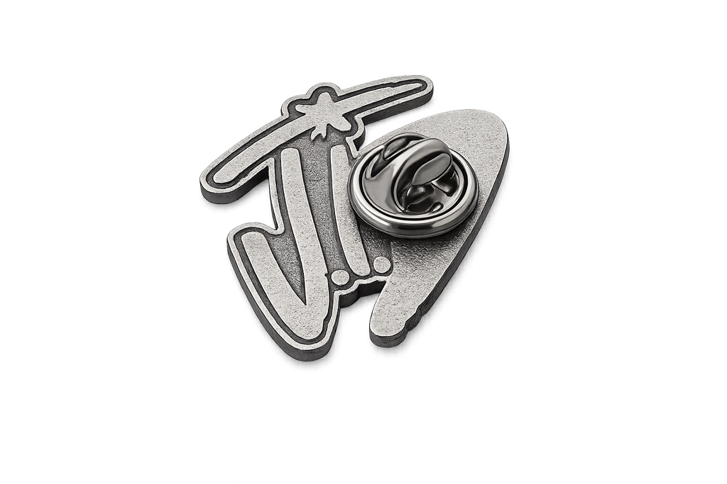 JID Enamel Pin — back