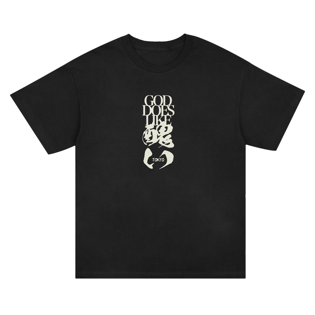 God Does Like Tokyo Tee — front